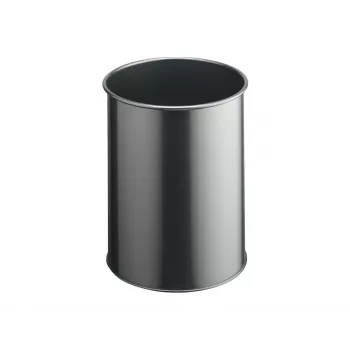 Kosz na śmieci metalowy okrągły 15 Durable 3301-23