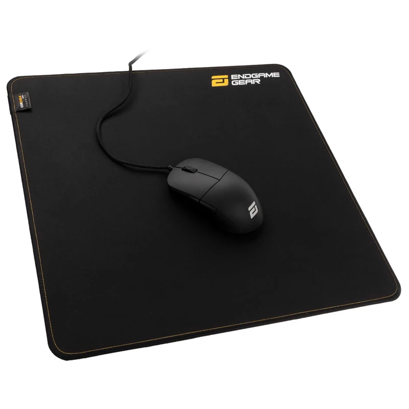 Podkładka pod mysz gamingowa Endgame Gear MPX390 — 390×390 mm, powierzchnia z tkaniny, silikonowa podstawa antypoślizgowa, czarna