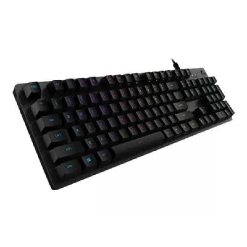 Logitech Gaming G512 - Tastatur - Hintergrundbeleuchtung - USB - QWERTY - Spanisch - Tastenschalter: GX Brown Tactile - Kohle