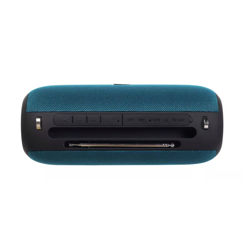 Przenośny głośnik stereo GEMBIRD SPK-BT-17-G — Bluetooth 5.1, 5 W RMS, 1200 mAh, MicroSD, FM, AUX