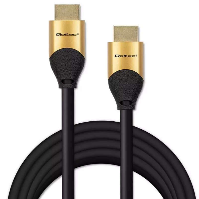 Qoltec 50357 Kabel HDMI 5 m HDMI Type A (Standard) Czarny
