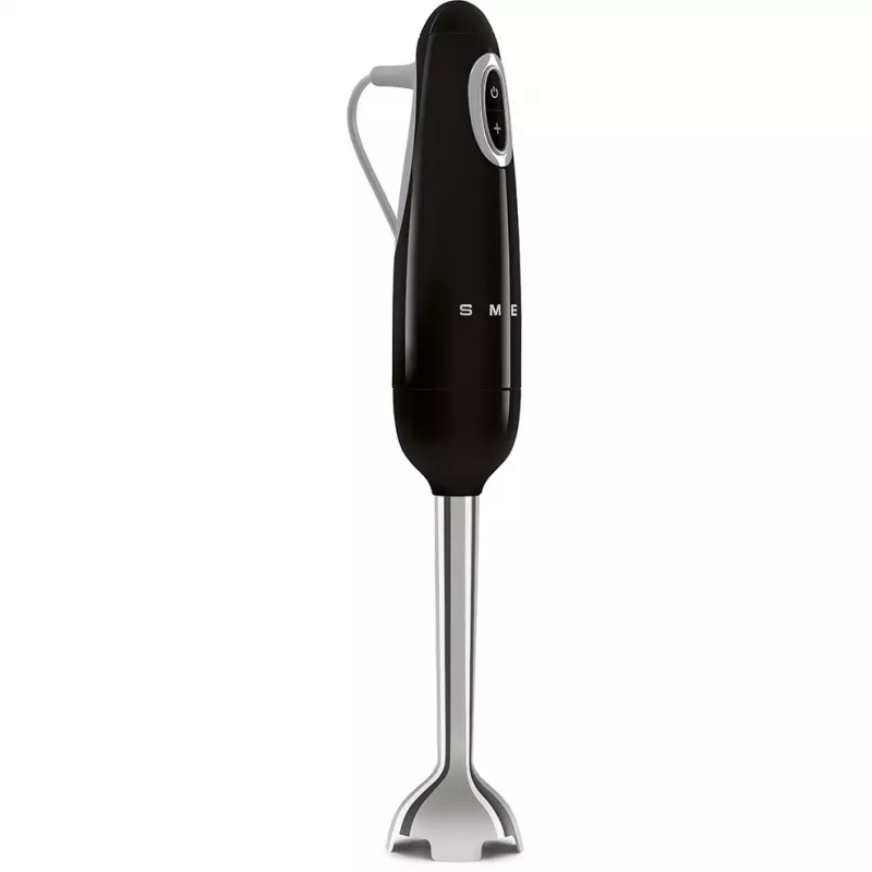 Blender ręczny Smeg HBF03BLEU — 700 W blender ręczny, dzbanek 1.4 l, ostrze ze stali nierdzewnej, czarny