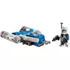LEGO Star Wars Captain Rex Y-Wing Microfighter Kolekcjonerski Statek Kosmiczny z Wojsk Klonów z Minifigurką Postaci dla Chłopców od 6 Lat