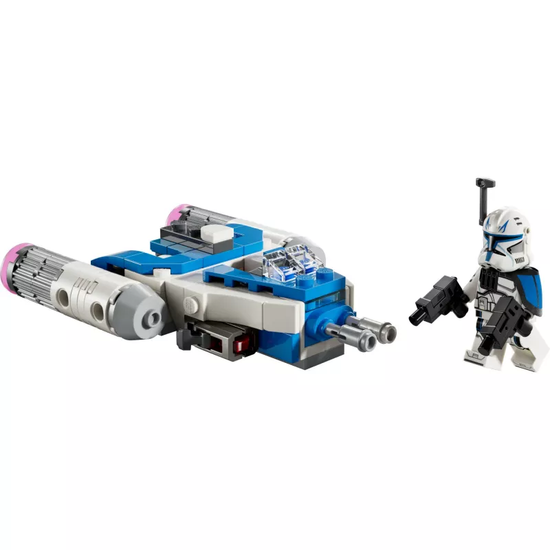 LEGO Star Wars Captain Rex Y-Wing Microfighter Kolekcjonerski Statek Kosmiczny z Wojsk Klonów z Minifigurką Postaci dla Chłopców od 6 Lat