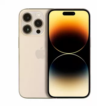 Apple iPhone 14 Pro 17 cm (6.7) Dual SIM iOS 16 5G 128 GB Złoty Odnowiony / po renowacji