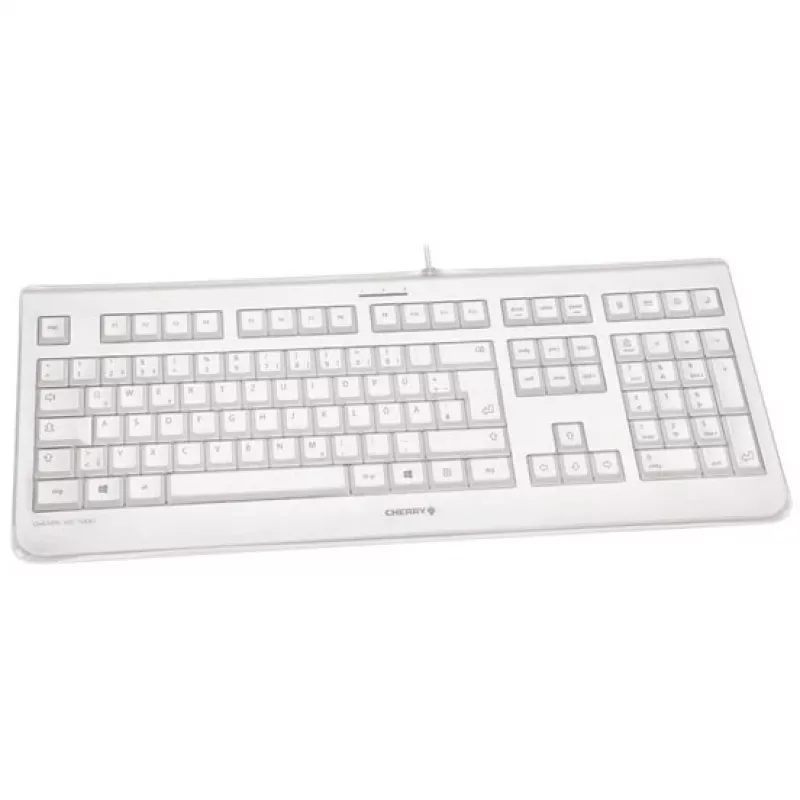CHERRY KC 1068 Klawiatura USB Swiss Szary