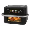 ProfiCook PC-FR 1313 H podwójna frytkownica beztłuszczowa, 10 L, 2400 W, czarno-stalowa nierdzewna