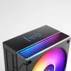 Chłodzenie powietrzne TACENS Mars Gaming MCPU-LCD, wentylator 120 mm, TDP 300 W, obsługa LGA1700/1200/115x/1366 i AM4/AM5, czarny