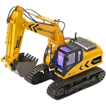 Revell Digger 2.0 - Koparka - Silnik Elektryczny - 1:16 - Gotowy do jazdy (RTR) - Czarny - Żółty - Digger 2.0 (24924)