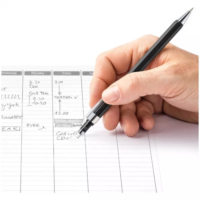 Ołówek automatyczny Staedtler 778 05-9, 0,5 mm, sześciokątny trzonek, czarny, czarny grafit