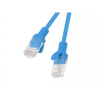 Kabel sieciowy LANBERG PCU6-10CC-0200-B Cat6 U/UTP RJ-45 do RJ-45 2 m niebieski, przewodnik CCA, 250 MHz