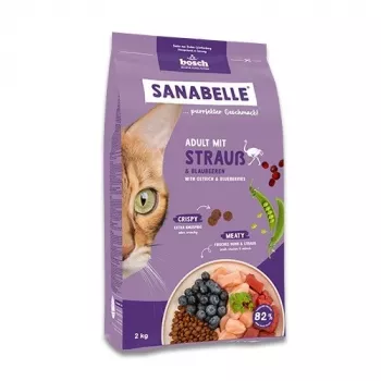 BOSCH Sanabelle Adult Struś & Jagody - sucha karma dla kota - 2kg
