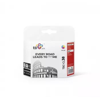 Tusz TBC-CL38 (Canon CL-38) Kolor 12ml regenerowany