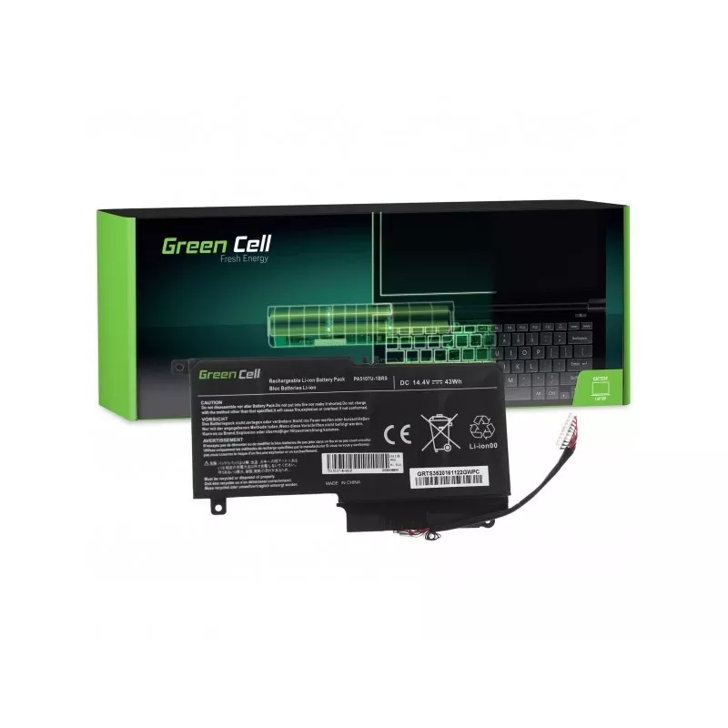 Bateria zielony Cell TS51 do Toshiba Satellite L50-A L50-A-1EK L50-A-19N P50-A S50-A
