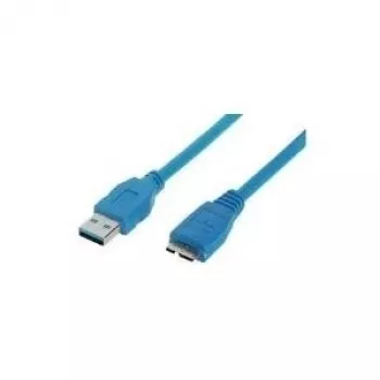 Kabel USB ShiverPeaks BS77190 0,5 m USB 3.2 Gen 1 Micro-USB B niebieski