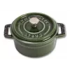 Staub 40509-804 mini cocotte 10 cm bazylikowa zieleń żeliwo