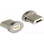 Adapter kablowy DeLOCK 65929 USB Type Micro-B Magnet Interface Srebrny
