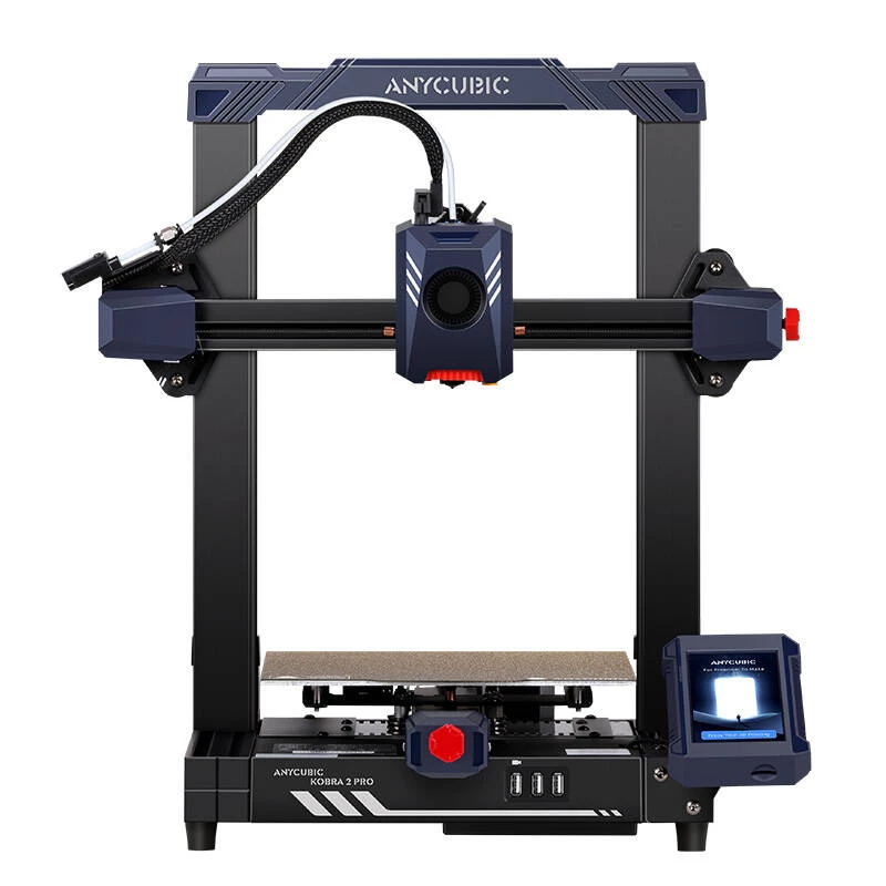 Drukarka 3D AnyCubic Kobra 2 Pro K2RC0BK-Y-O z podwójną osią Z i automatycznym poziomowaniem stołu