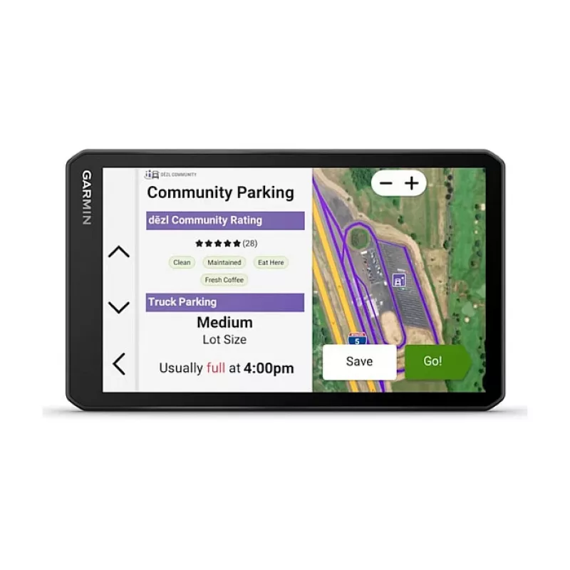 Navigator Garmin dēzl LGV720 6,95 cala TFT ekran dotykowy 32 GB Czarny