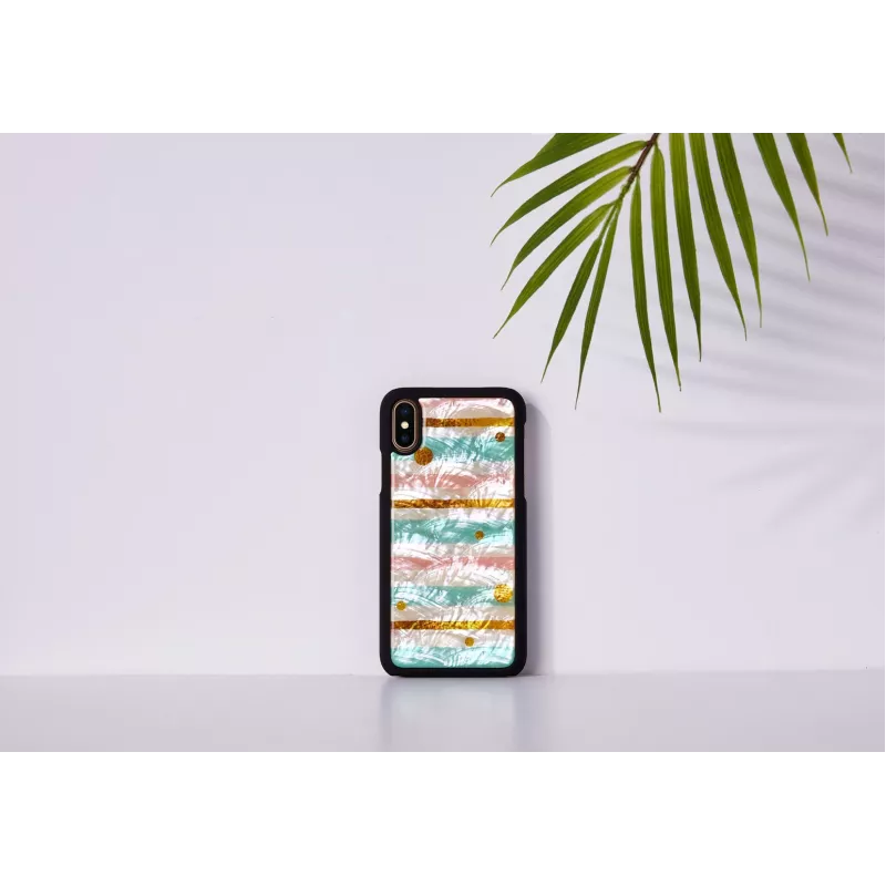 Etui na smartfona iKins do iPhone XS / iPhone XS Max — pop mint Czarny
