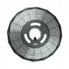 TunaBone | Elektryczny sufitowy promiennik podczerwieni na patio | TB2068C-01 | Promiennik na patio | 2000 W | Liczba poziomów mocy 1 | Do pomieszczeń do 20 m² | Czarny | IP45