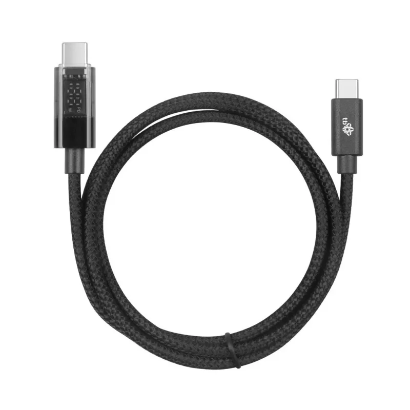 Kabel USB-C TB AKTBXKUCCIND10B 1 m 100W ze wskaźnikiem ładowania LED