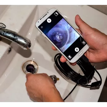USB endoskop MEDIA-TECH ENDOSCOPE 66° CMOS, 640x480 30fps, IP67, 6 LED, magnes i haczyk