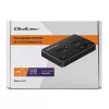 Qoltec 52274 Stacja dokująca do dysków M.2 SSD | NVMe | SATA | USB-C | DUAL 2 x 2TB