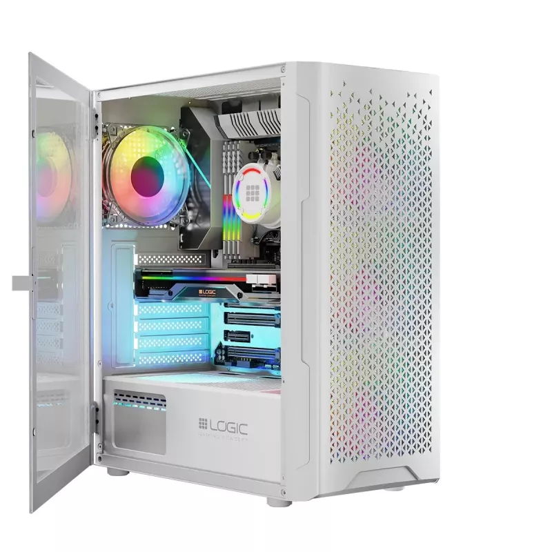 Obudowa Logic ARAMIS ARGB MINIDI USB 3.0 Biała