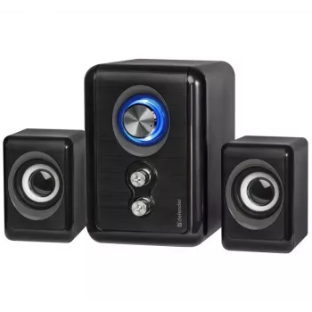 Głośnik DEFENDER V11 11 W przewodowy 2.1 satelitarny głośnik biurkowy, USB 5 V, czarny