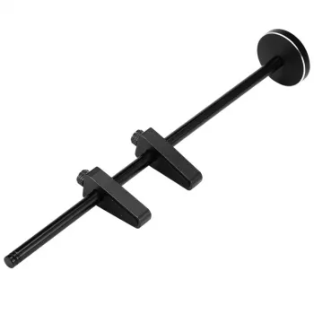 Jonsbo VC-1 - uniwersalny - uchwyt karty graficznej - aluminium - magnez - czarny - 150 g