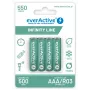 Akumulatorki AAA NiMH everActive EVHRL03-550 1.2V 550mAh, 4 szt.