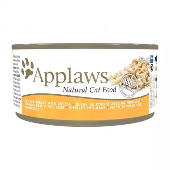 APPLAWS Pierś z kurczaka z serem - mokra karma dla kota - 70g