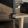 Przegroda biurkowa ergo office ER-300 B, szerokość 1250 mm, maks. obciążenie 10 kg