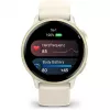 Garmin vívoactive 6 3,05 cm (1,2) AMOLED 42 mm Cyfrowy 390 x 390 pikseli Ekran dotykowy Biały Wi-Fi GPS (satelitarny)