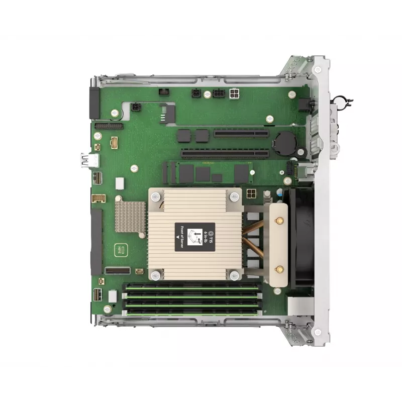 Serwer modułowy HPE ProLiant MicroServer Gen11 G7400 2-rdzeniowy VROC 4LFF-NHP 180W Zasilacz zewnętrzny