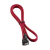CableMod ModMesh - kabel SATA - Serial ATA 150/300/600 - SATA (W) pod kątem prostym do SATA (W) - 60 cm - Czerwony (CM-CAB-RSAT-N60KR-R)