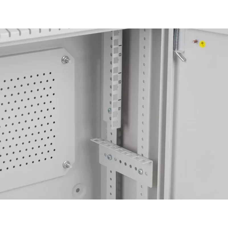 Szafa Rack Lanberg 19 4U+3U 540x200mm, Niskoprofilowa, Wisząca, Szara