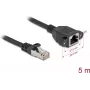 Kabel sieciowy DeLOCK 90779 czarny 5m Cat6a S/FTP RJ-45