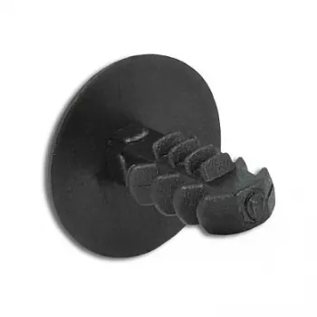 Klips na gałąź jodły DeLOCK 60188 czarny nylon 10 sztuk