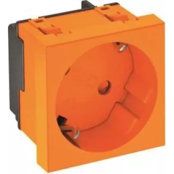 OBO 6120075 Wkład urządzenia Pojedyncze gniazdo wtyczkowe Szer. x Wys. x Głęb. 45 x 45 x 42 mm 1 szt. (6120075)