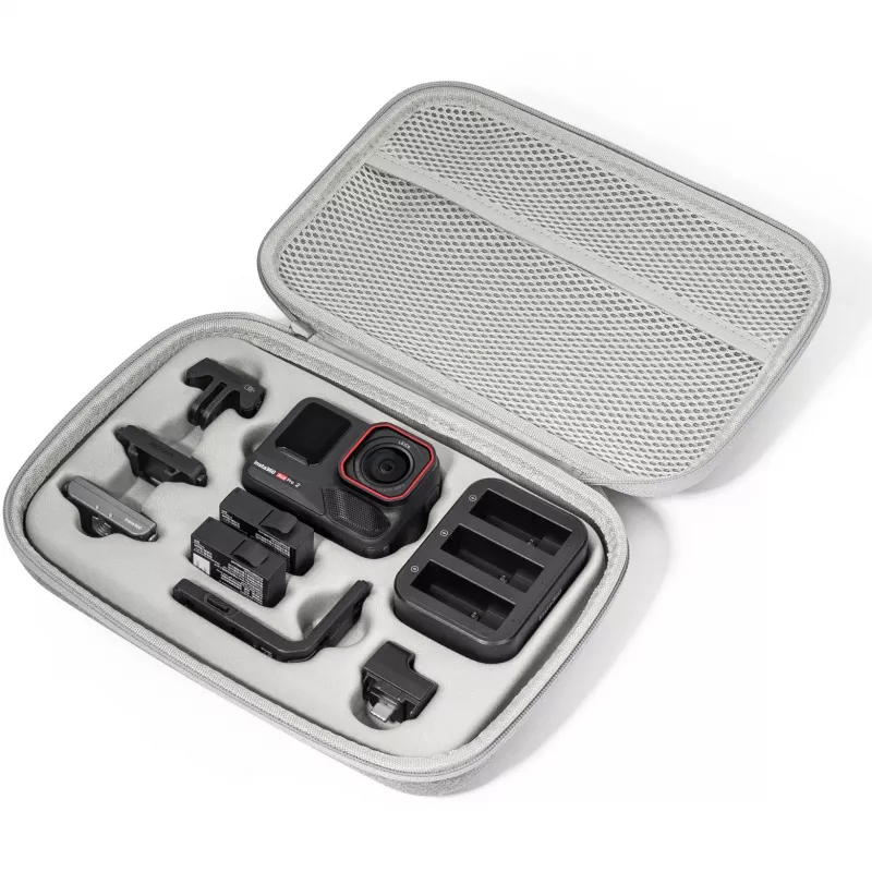 Etui na kamerę Insta360 Ace Pro 2 szare 255x175x70 mm