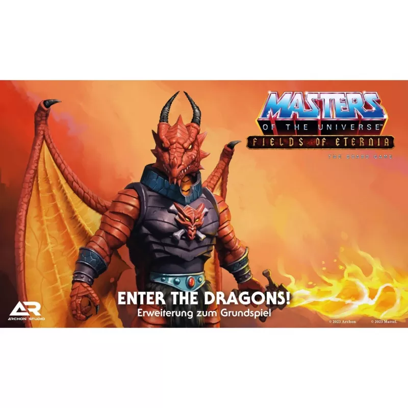 Masters of the Universe Fields of Eternia - Enter the Dragons, rozszerzenie do gry planszowej