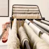Suszarka do ubrań VILEDA Infinity Flex Ultimate Telescopic — czarna, aluminium lakierowane, 30 m powierzchni suszenia, składana, kółka