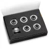 EK Water Blocks EK-Quantum Torque HDC 16 - Zestaw 6 szt., srebrny