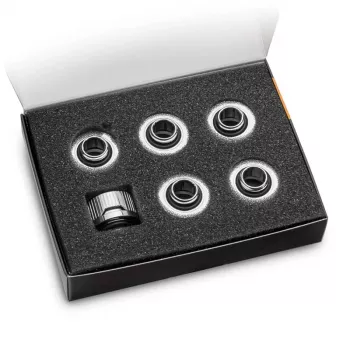 EK Water Blocks EK-Quantum Torque HDC 16 - Zestaw 6 szt., srebrny