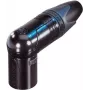 NEUTRIK Wtyk XLR, kątowy Liczba biegunów: 4 Czarny NC4MRX-B 1 szt. (NC4MRX-B)
