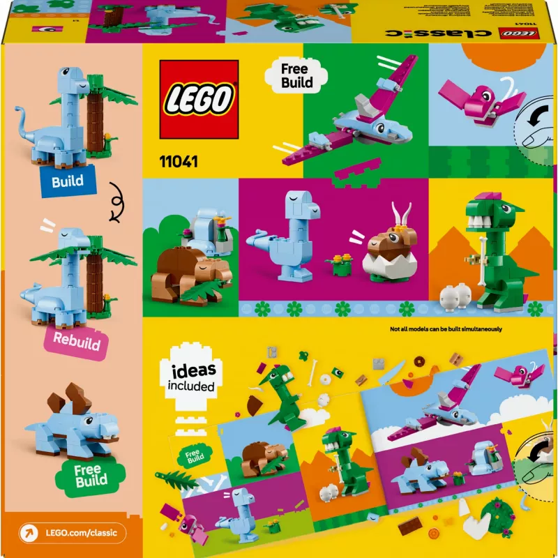 LEGO CLASSIC 11041 Kreatywne Dinozaury