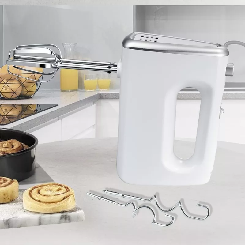 Hand mixer Maestro MR-503, biały, handheld electric mixer