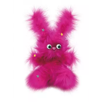 Zestaw kreatywny MG DYSTRYBUCJA Crazy Fuzzy CH241939 — Puszysty skaczący króliczek